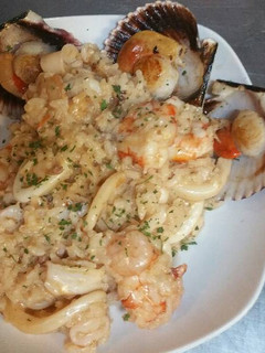 Una foto de Risotto de mar