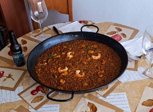 Una foto de Arroz al senyoret