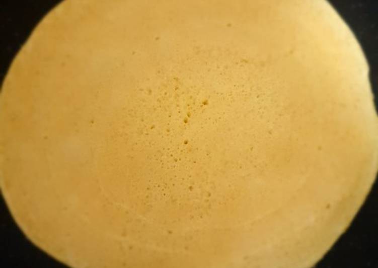 Pancake Santan dengan mixer (tanpa baking soda)