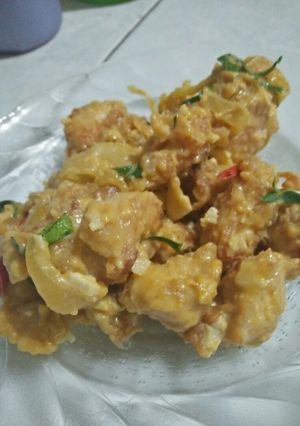 Foto resep Chiken salted egg