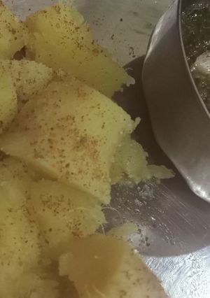 शकरकंदी की चाट रेसिपी मुख्य फोटो
