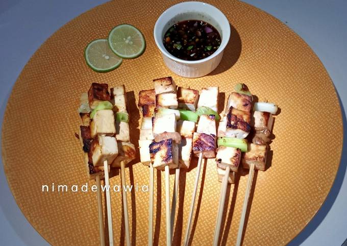 Resep Sate Tahu Oleh Wawia Ni Made Cookpad