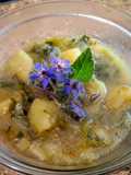Patatas con borrajas