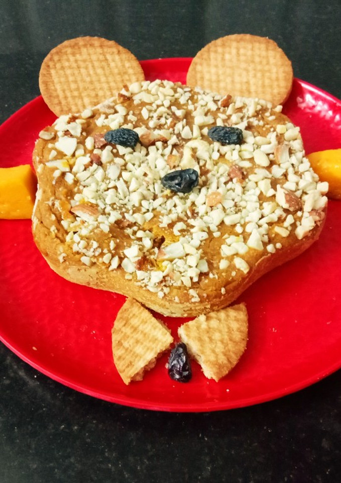 மாம்பழம், பிஸ்கட் நட்ஸ் கேக் செய்முறை முக்கிய புகைப்படம்
