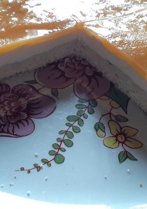 Una foto de Tarta de ricota dulce de batata, sin azúcar