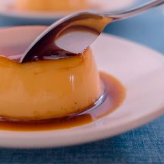 A picture of Creme Caramel Custard.