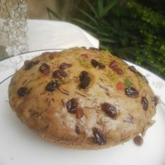 A picture of Steamed banana loaf.