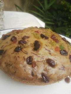 A picture of Steamed banana loaf.