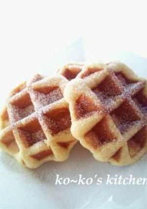 A picture of Maple Waffles.