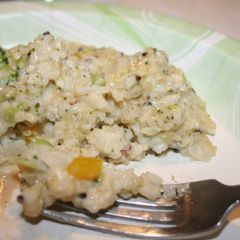 A picture of Broccoli, Rice, Quinoa & Cheese Casserole.