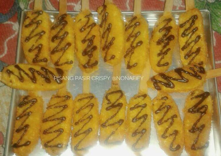 Pisang Pasir Crispy