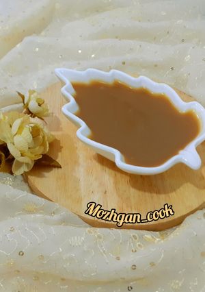 عکسی از دستور سس قهوه شکلاتی 😋😍