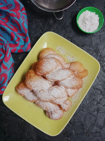 Resep Korean Twisted Donut / kkwabaegi / Donat Kepang yang Lezat