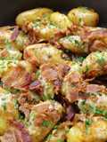 Easy One Pot Loaded Potatoes