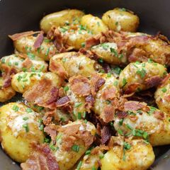 A picture of Easy One Pot Loaded Potatoes.