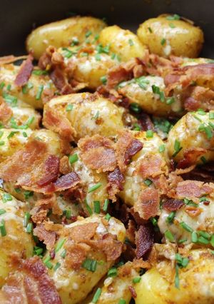 A picture of Easy One Pot Loaded Potatoes.