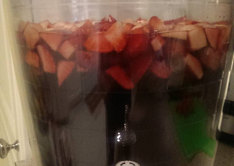 Recipe of Appetizing Same Day Sangria