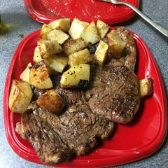 A picture of Steak And Potatoes.