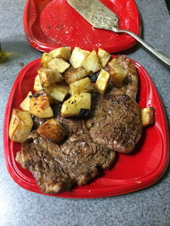 A picture of Steak And Potatoes.