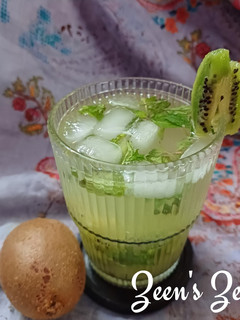 A picture of Kiwi Mocktail.