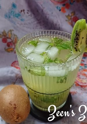 A picture of Kiwi Mocktail.