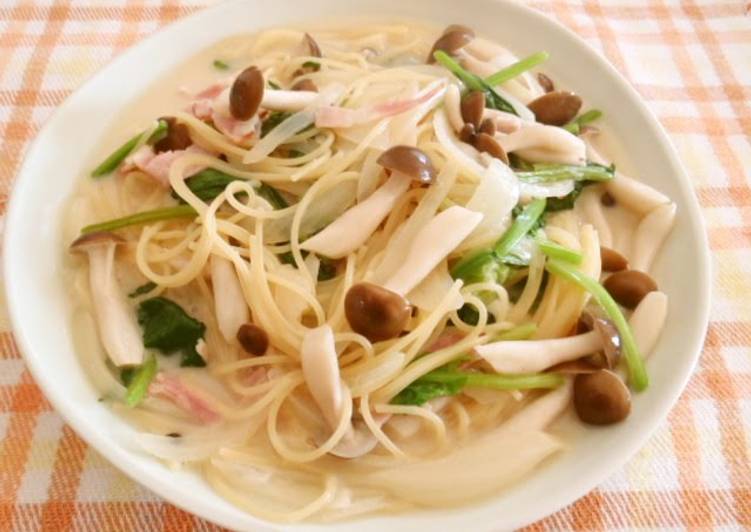 Easiest Way to Prepare Any-night-of-the-week Soup Pasta Made With One Frying Pan