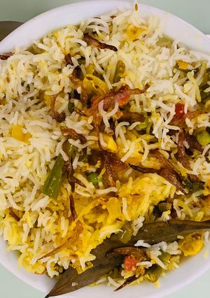 A picture of Veg Biryani.