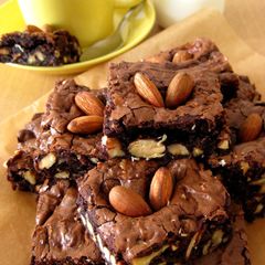 A picture of Rich and Dense Grown-up Brownies.