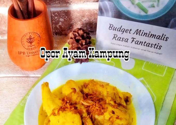 Resep Opor Ayam Kampung Oleh Lanjarsih Mama Fifian Masakanrumahan