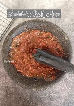 Foto resep SAMBAL ala RM MERGO