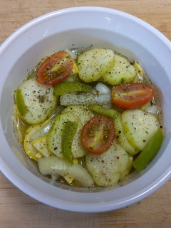 A picture of Lee's Simple Summer Cucumber Salad.