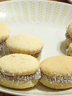 Una foto de Alfajores de maicena