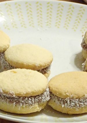 Una foto de Alfajores de maicena