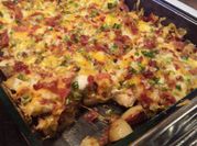 A picture of cheesy potato