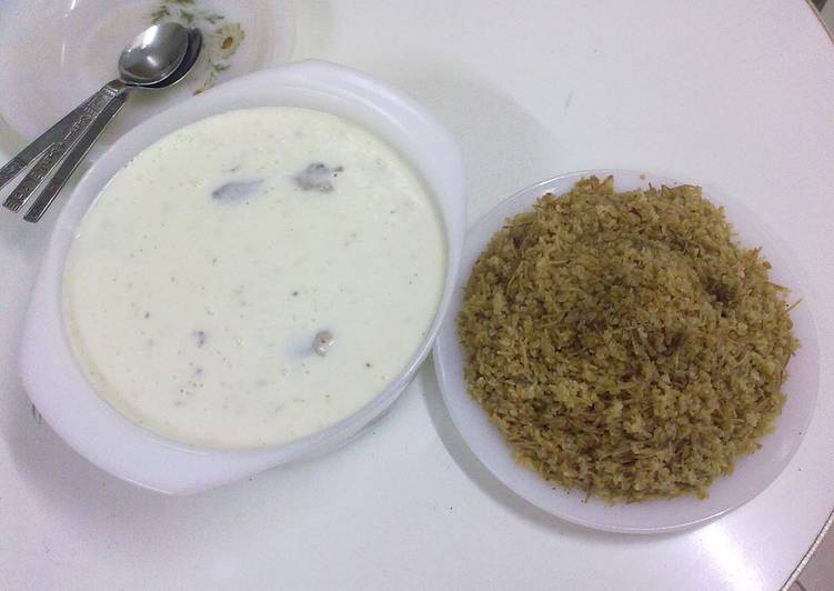 طريقة عمل شاكرية مع أرز بالشعيرية