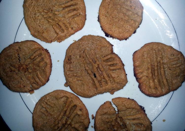 Easiest Way to Prepare Quick peanut butter cookies my way