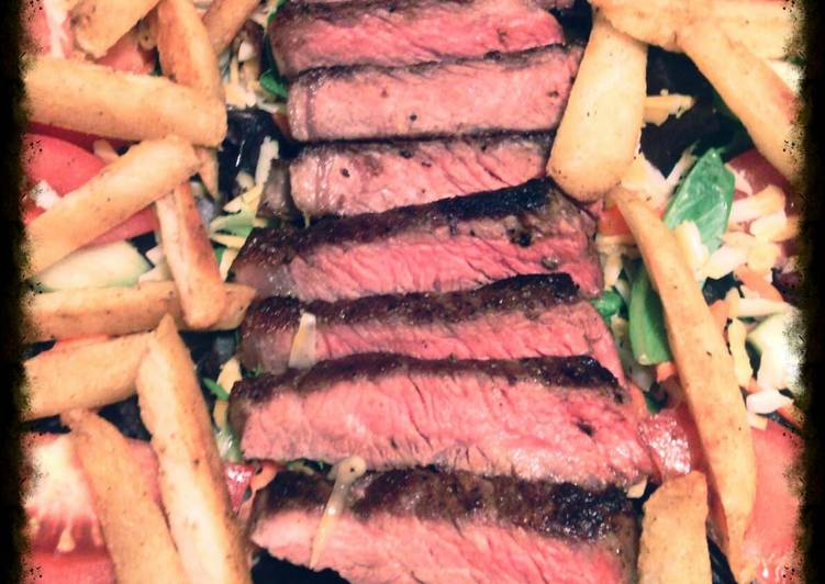 Steps to Make Ultimate Pittsburgh Steak Salad