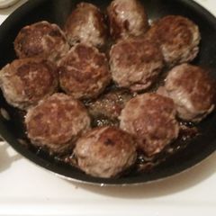 A picture of Catalina's Italian Style Pan Fried Meatballs.