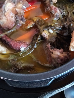 Una foto de Cazuela de gallina