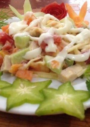 Hình của món Salat rau củ.