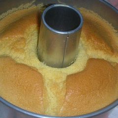 Oil-Free Rice Flour Chiffon Cake A picture of Oil-Free Rice Flour Chiffon Cake.