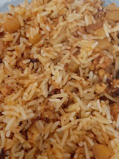 عکسی از دستور استامبولی با گوشت مرغ
