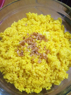 Foto resep Nasi kuning kukus