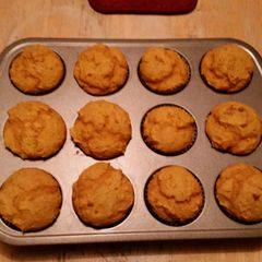 A picture of Pumpkin muffins.