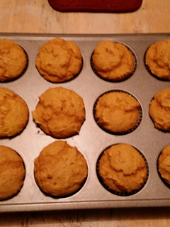 A picture of Pumpkin muffins.