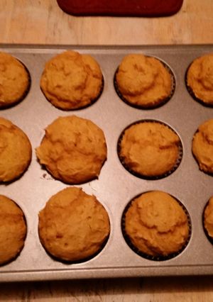 A picture of Pumpkin muffins.
