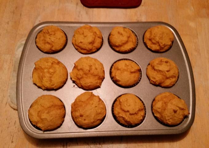 Recipe of Ultimate Pumpkin muffins