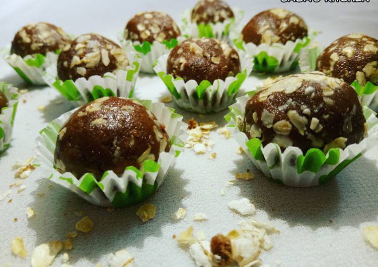 Easy Recipe: Yummy Chocolate Oats Balls