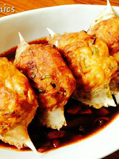 A picture of Stuffed Crabs.