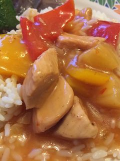 A picture of Sweet &Sour Chicken.
